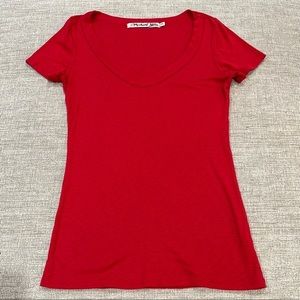 MICHAEL STARS RED TEE